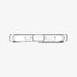 ACS03204 - iPhone 13 Pro Max Case Ultra Hybrid in crystal clear showing the back
